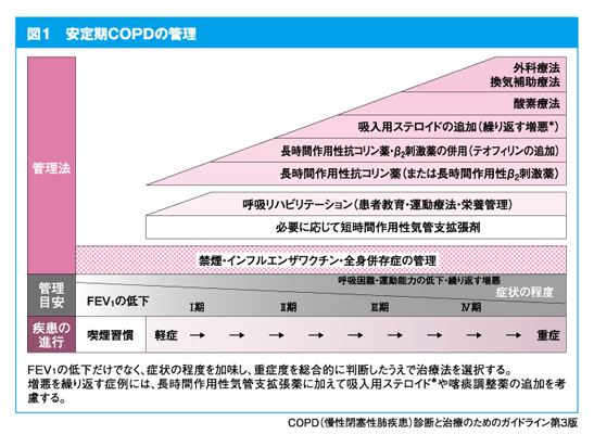 安定期COPDの管理 安定期COPDの管理